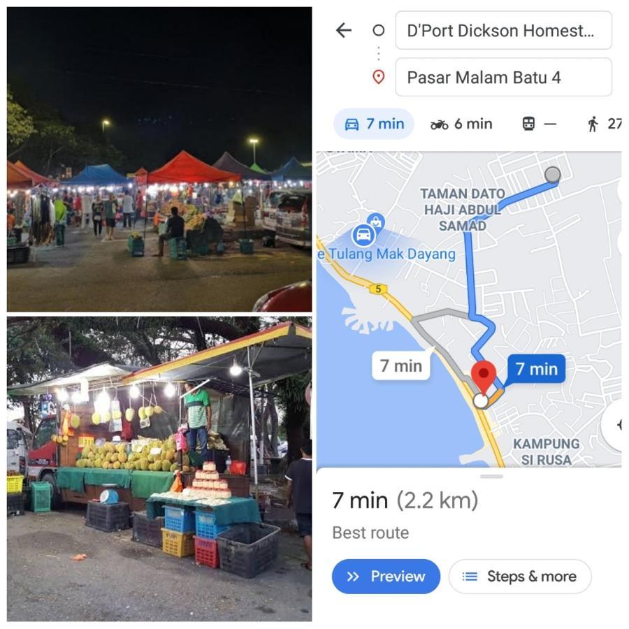 D'Port Dicksonmuslimonly Homestay Exterior foto